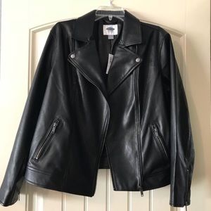 NWT Old Navy Vegan Leather Jacket